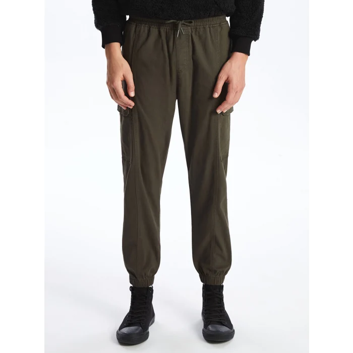 XSIDE HAKİ Standart Kalıp Erkek Kargo Pantolon