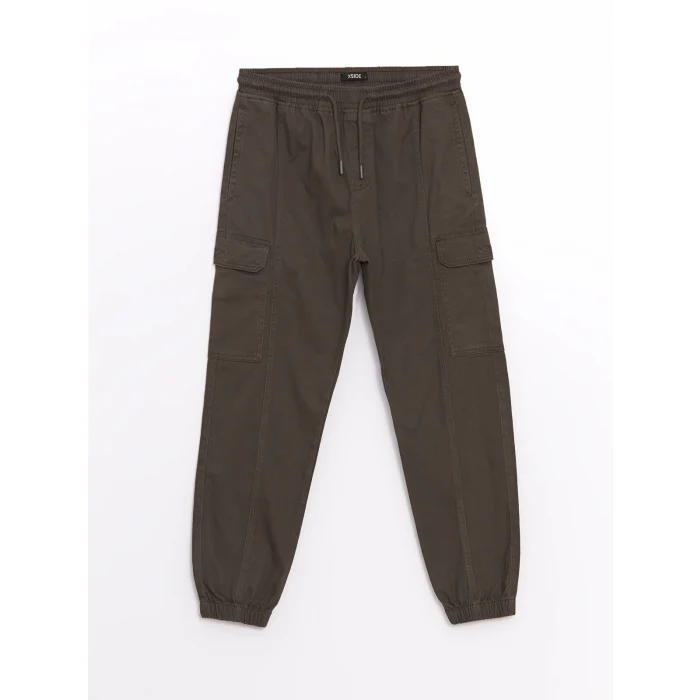 XSIDE HAKİ Standart Kalıp Erkek Kargo Pantolon
