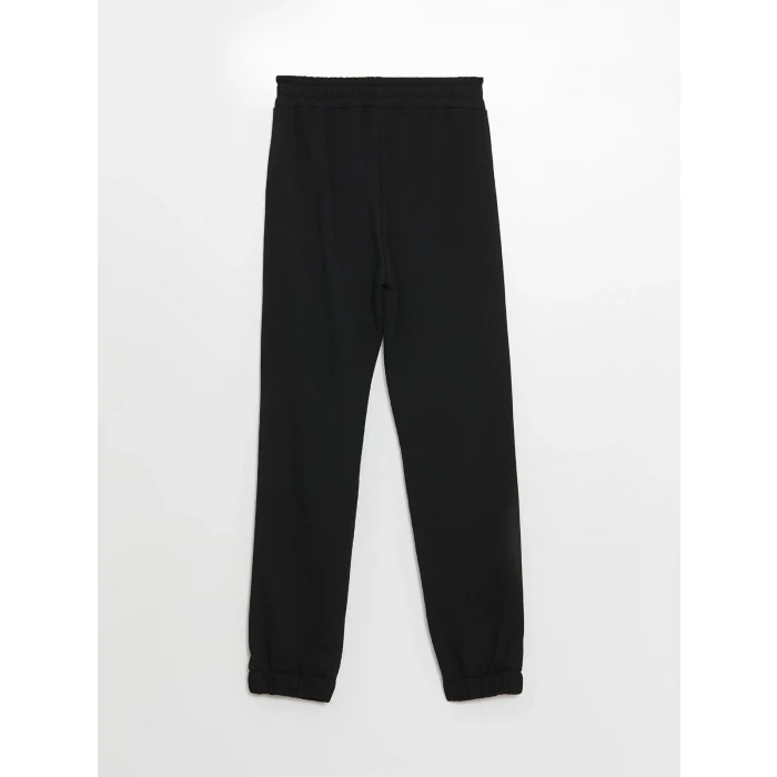 XSIDE ACTIVE SİYAH Kadın Beli Lastikli Düz Jogger Eşofman Altı