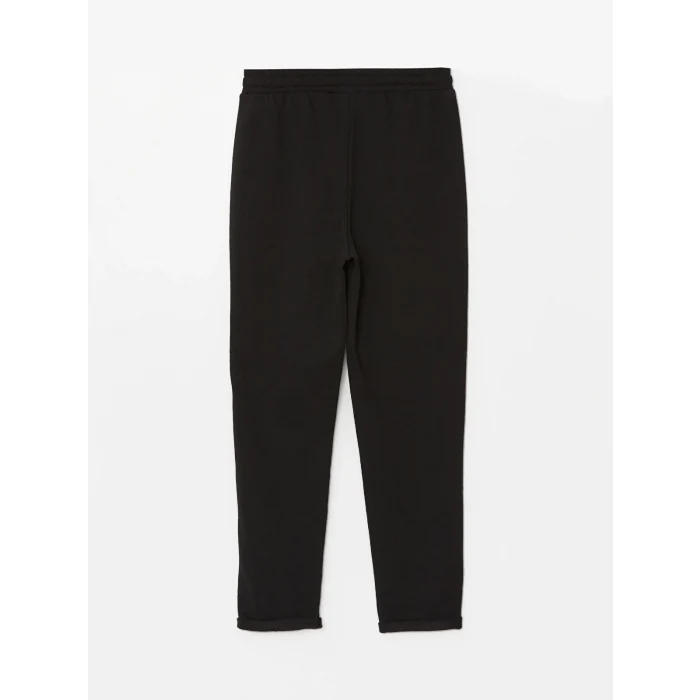 LCW Vision SİYAH Kadın Beli Lastikli Düz Eşofman Altı