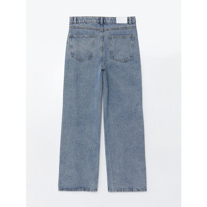 XSIDE MAVİ Wideleg Kadın Jean Pantolon