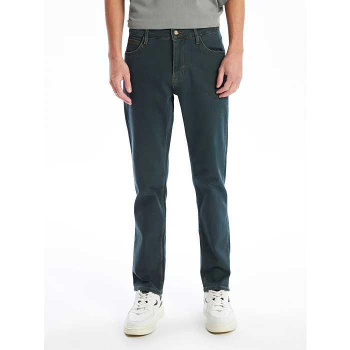 LCW Jeans YEŞİL 779 Regular Fit Erkek Jean Pantolon