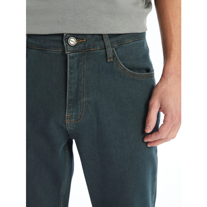 LCW Jeans YEŞİL 779 Regular Fit Erkek Jean Pantolon