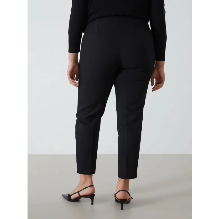 LCW Vision SİYAH Kadın Havuç Kesim Düz Pantolon