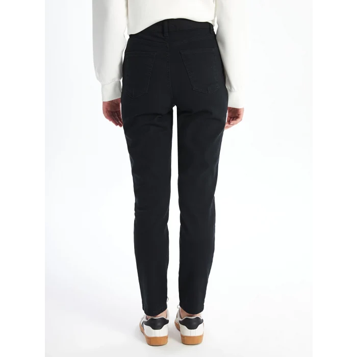 LCW Jeans SİYAH Slim Fit Kadın Jean Pantolon