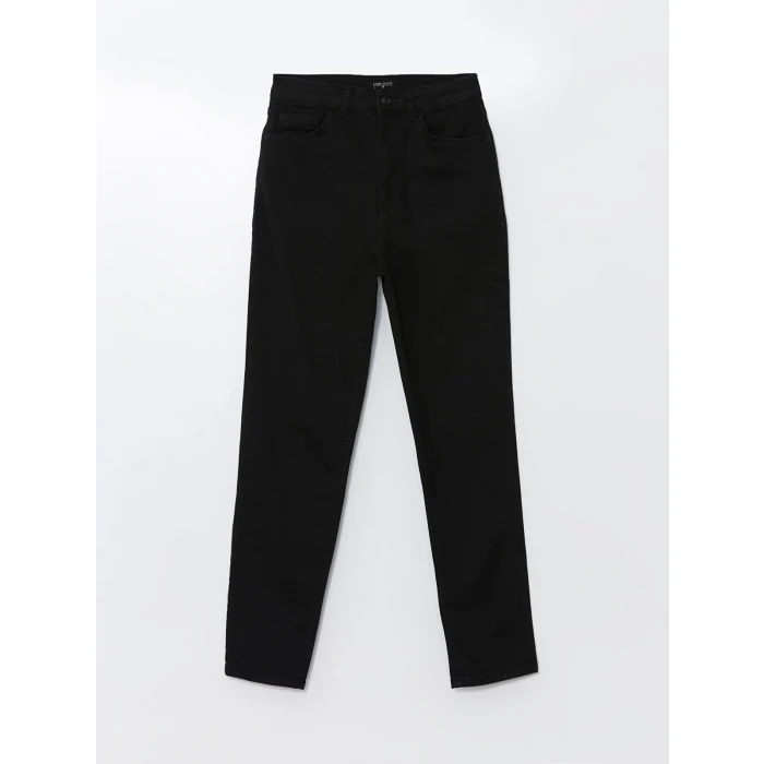 LCW Jeans SİYAH Slim Fit Kadın Jean Pantolon