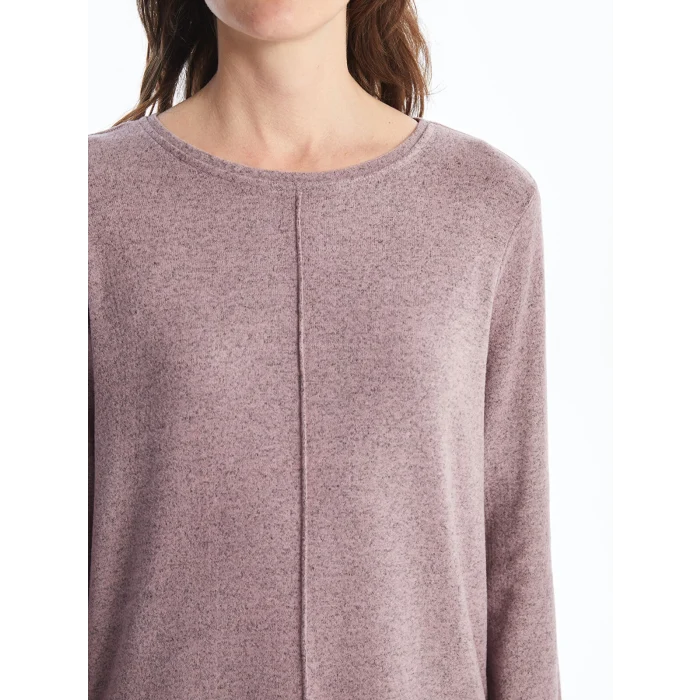 LCWAIKIKI Classic PEMBE Bisiklet Yaka Kadın Tişört