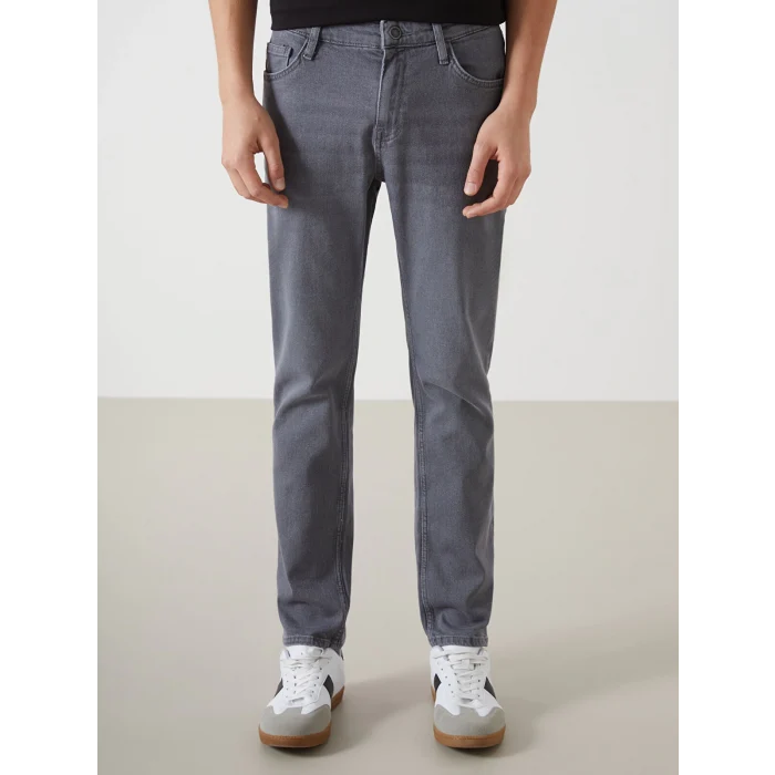 LCW Jeans GRİ 779 Regular Fit Erkek Jean Pantolon