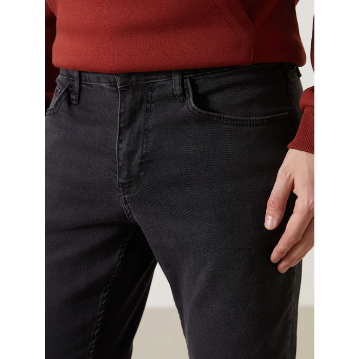 LCW Jeans SİYAH 779 Regular Fit Erkek Jean Pantolon