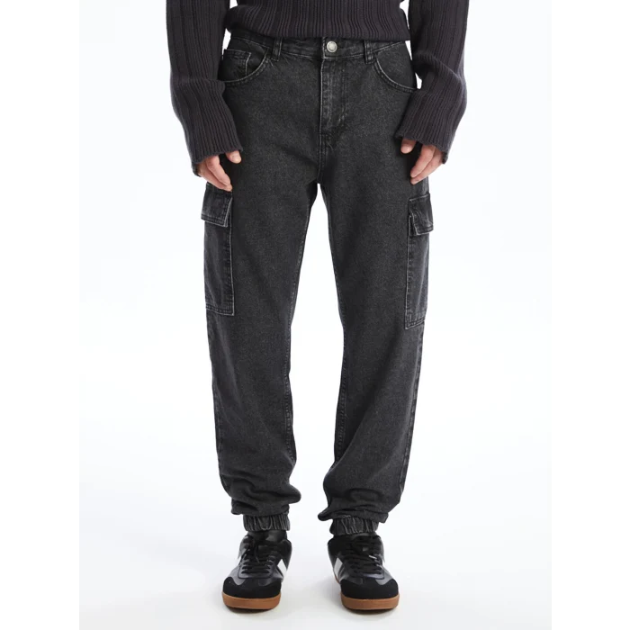 LCW Jeans ANTRASİT 780 Jogger Erkek Kargo Jean Pantolon