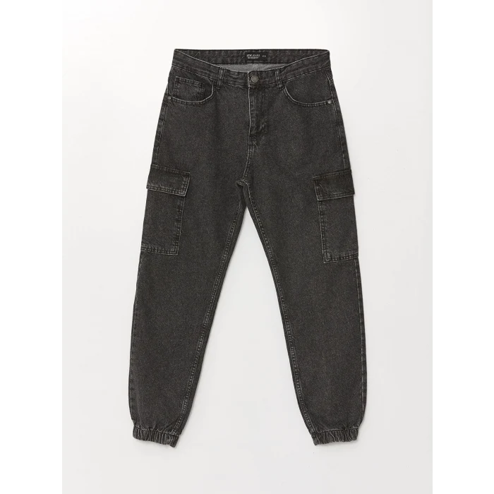 LCW Jeans ANTRASİT 780 Jogger Erkek Kargo Jean Pantolon