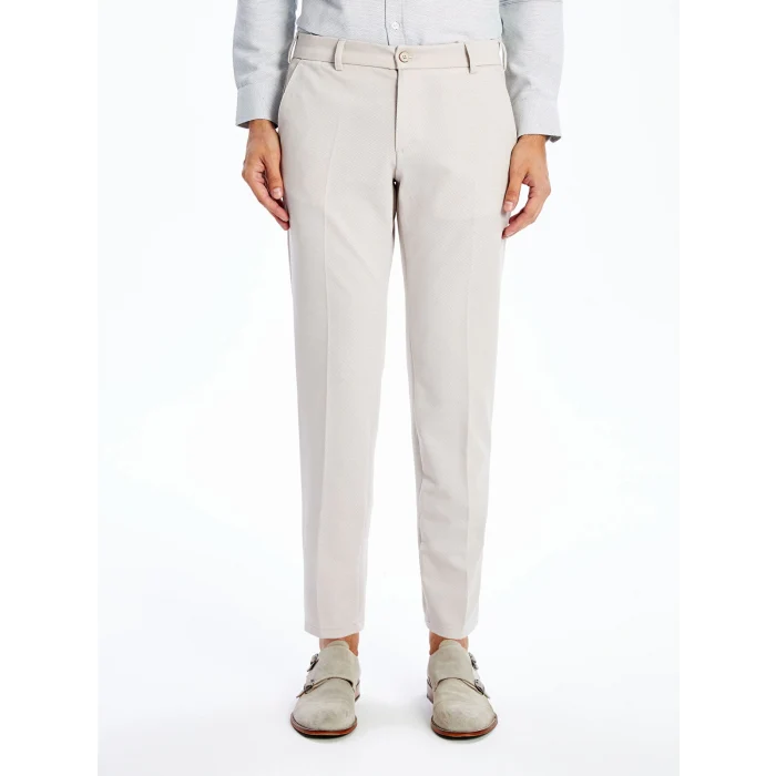 LCWAIKIKI Classic BEJ Dar Kalıp Erkek Chino Pantolon