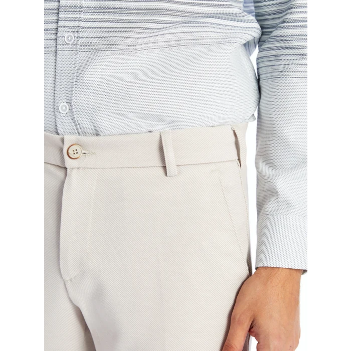 LCWAIKIKI Classic BEJ Dar Kalıp Erkek Chino Pantolon
