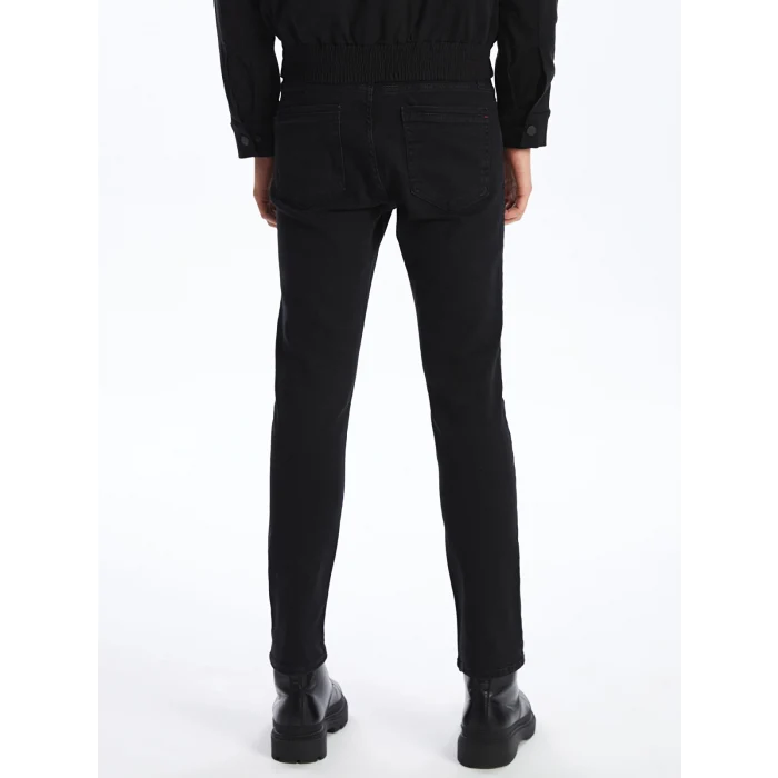 LCW Jeans SİYAH 750 Slim Fit Erkek Jean Pantolon