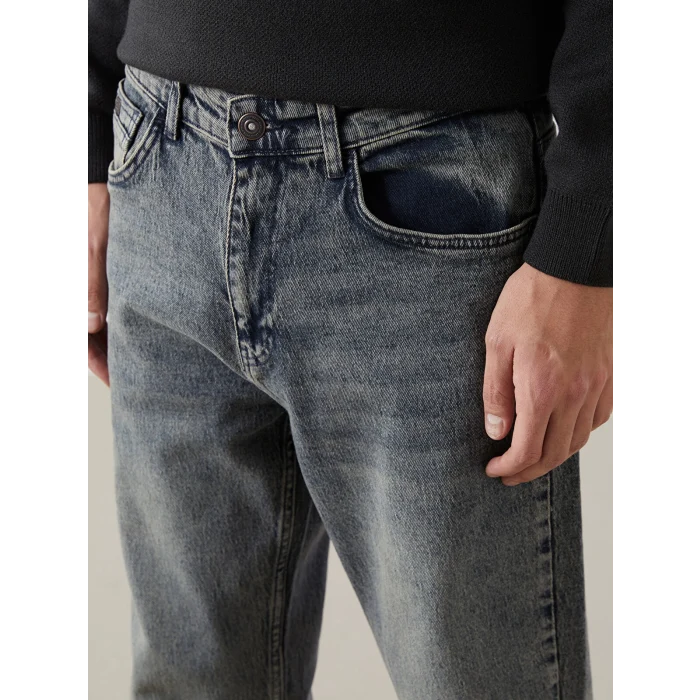 LCW Jeans İNDİGO 710 Loose Fit Erkek Jean Pantolon