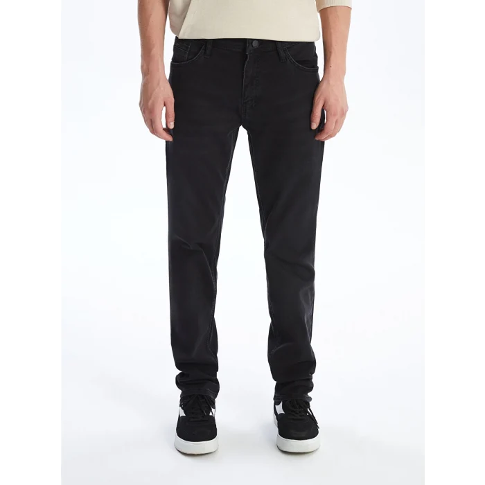 LCW Jeans SİYAH 779 Regular Fit Erkek Jean Pantolon