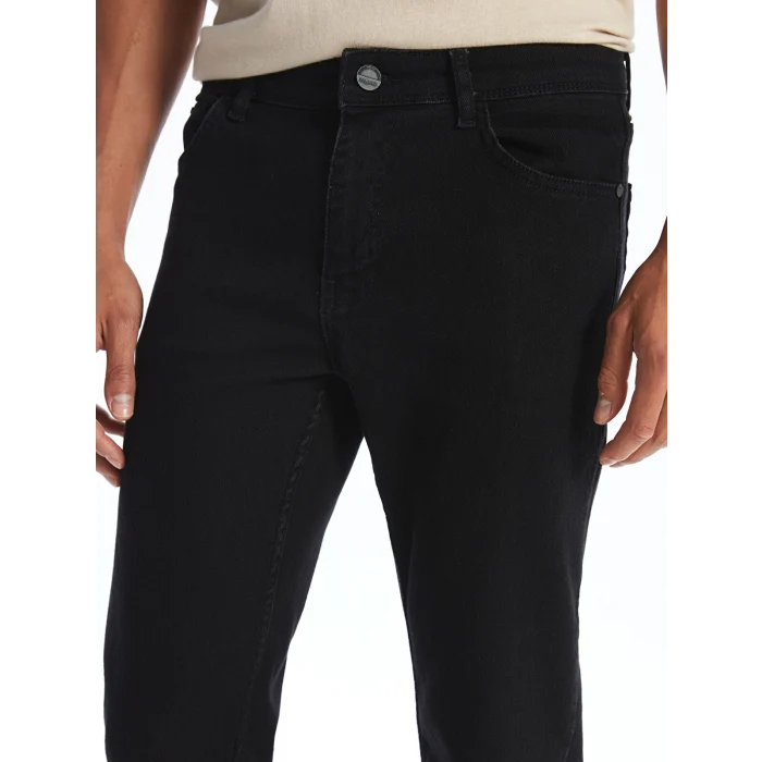 LCW Jeans SİYAH 779 Regular Fit Erkek Jean Pantolon