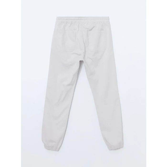 XSIDE GRİ Standart Kalıp Gabardin Erkek Jogger Pantolon