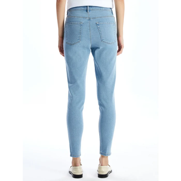 LCWAIKIKI Classic İNDİGO Slim Fit Kadın Jean Pantolon