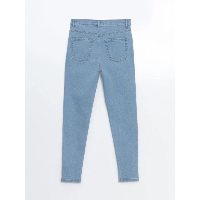 LCWAIKIKI Classic İNDİGO Slim Fit Kadın Jean Pantolon