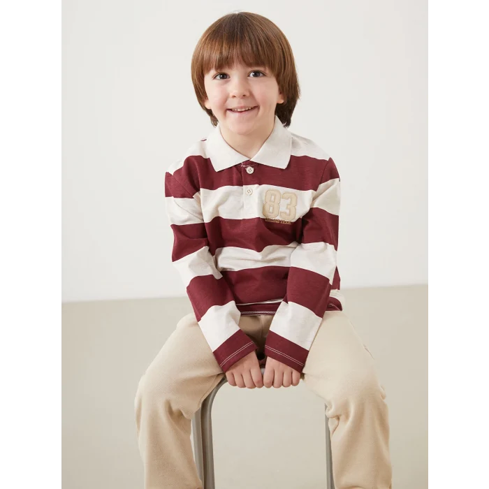 LCW Kids KARIŞIK Polo Yaka Erkek Çocuk Tişört ve Pantolon 2li