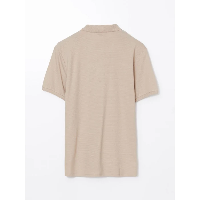 LCW Vision BEJ Polo Yaka Kısa Kollu Erkek Tişört