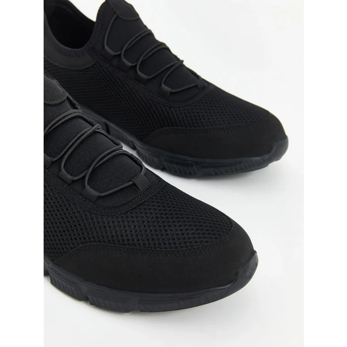 LCW STEPS SİYAH Bağcıklı Erkek Spor Ayakkabı