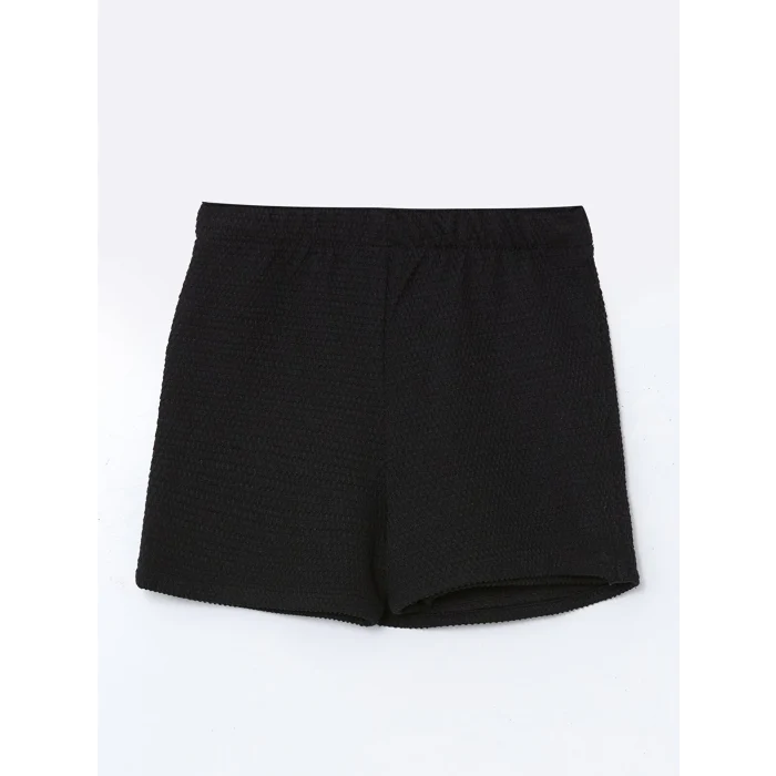 LCW Kids EKRU Bebe Yaka Kız Çocuk Gömlek ve Şort Etek 2li