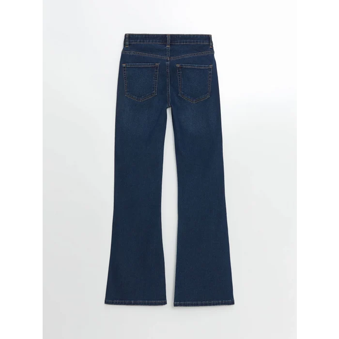 LCW Jeans İNDİGO Mars Flare Kadın Jean Pantolon