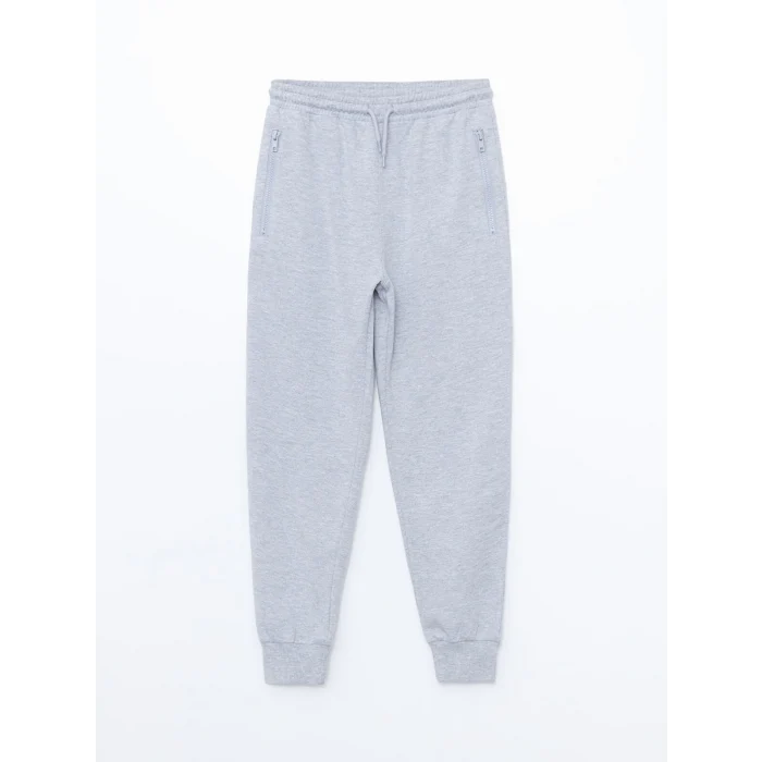 LCW Kids GRİ Beli Lastikli Erkek Çocuk Jogger Eşofman Altı