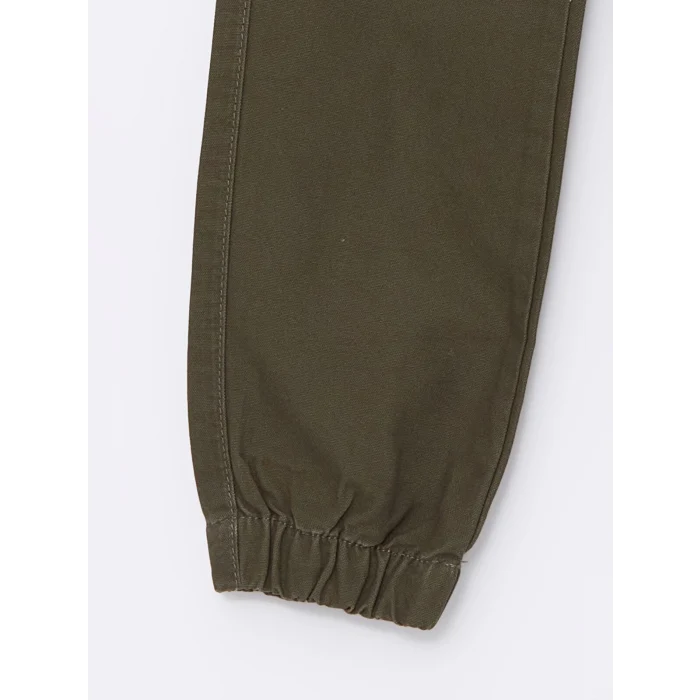 LCW Kids HAKİ Beli Lastikli Erkek Çocuk Jogger Pantolon