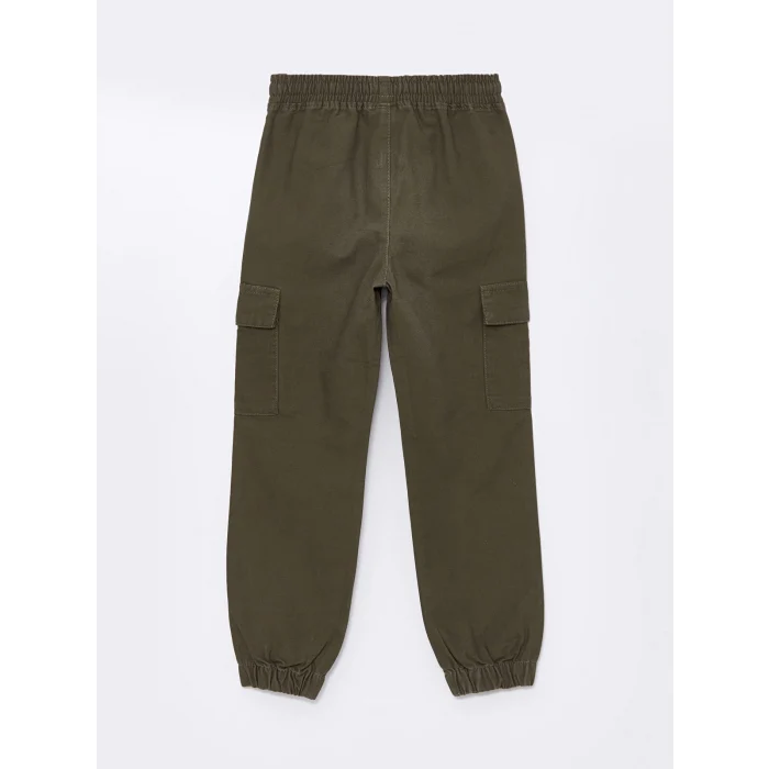 LCW Kids HAKİ Beli Lastikli Erkek Çocuk Jogger Pantolon