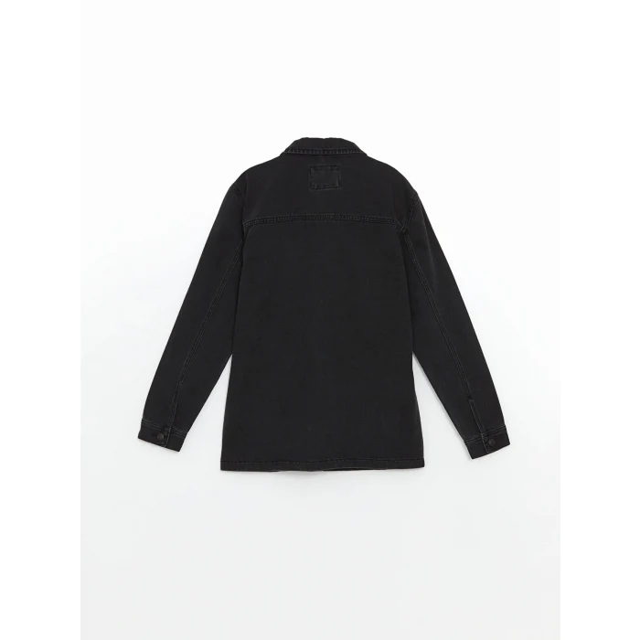 LCW Jeans SİYAH Standart Kalıp Erkek Jean Ceket