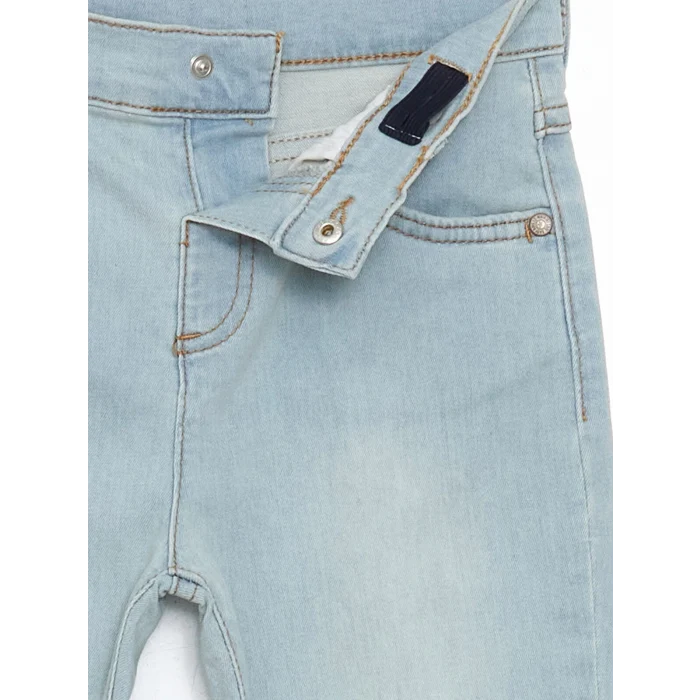 LCW Kids EKRU Hakim Yaka Uzun Kollu Erkek Çocuk Gömlek ve Jean Pantolon 2li