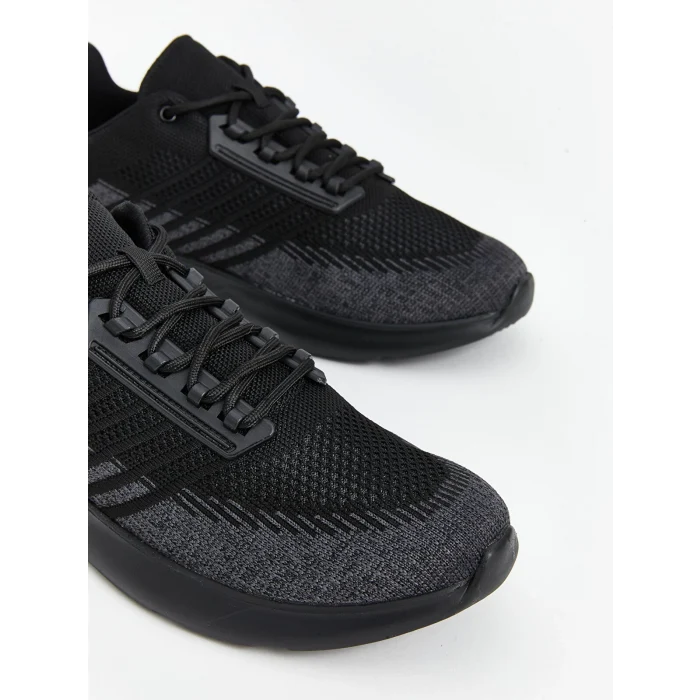 LCW STEPS SİYAH Bağcıklı Erkek Spor Ayakkabı