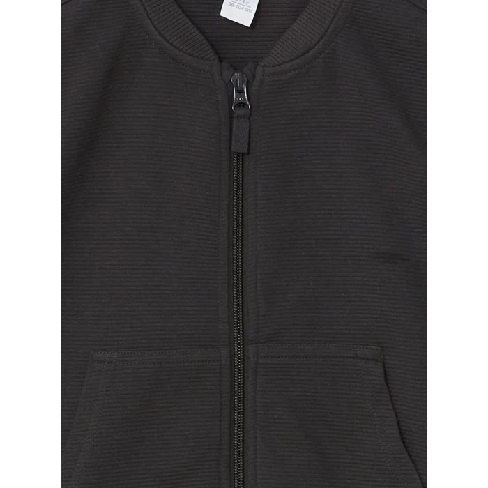 LCW Kids ANTRASİT V Yaka Basic Erkek Çocuk Yelek