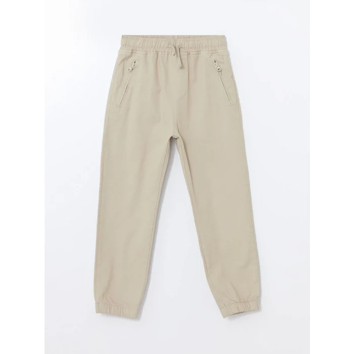 LCW Kids HAKİ Beli Lastikli Erkek Çocuk Jogger Pantolon