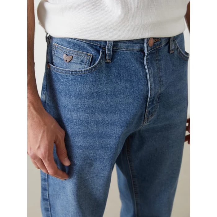 LCW Jeans İNDİGO 730 Havuç Kalıp Erkek Jean Pantolon