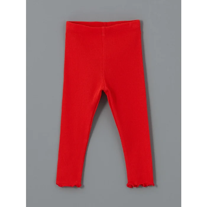 LCW baby EKRU Bisiklet Yaka Kiraz Baskılı Kız Bebek Sweatshirt ve Tayt 2li