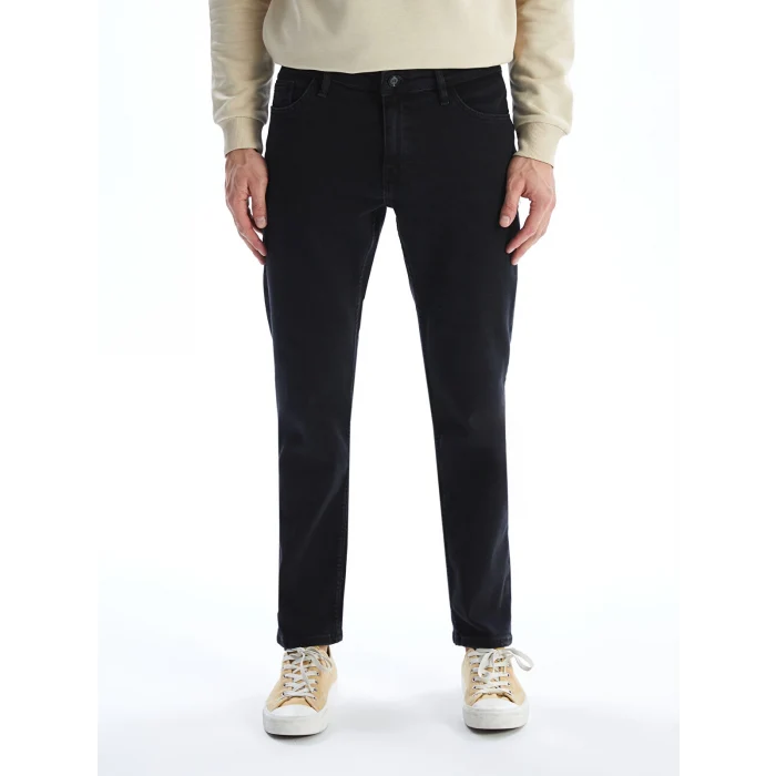 LCW Jeans SİYAH 779 Regular Fit Erkek Jean Pantolon