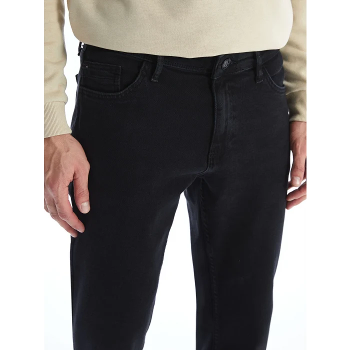 LCW Jeans SİYAH 779 Regular Fit Erkek Jean Pantolon