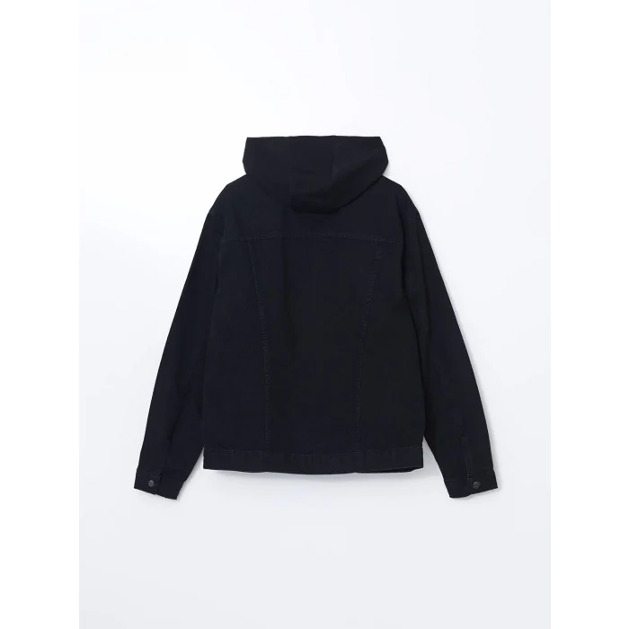 LCW Jeans SİYAH Standart Kalıp Erkek Jean Ceket