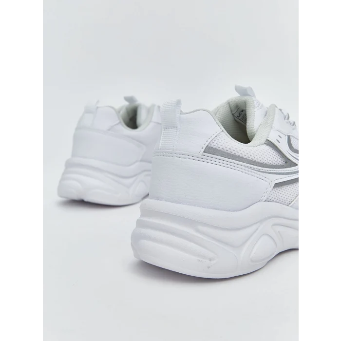 LCW STEPS BEYAZ Bağcıklı Kadın Spor Ayakkabı