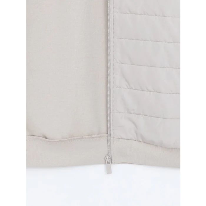 LCWAIKIKI Basic BEJ Standart Kalıp Dik Yaka Erkek Mont