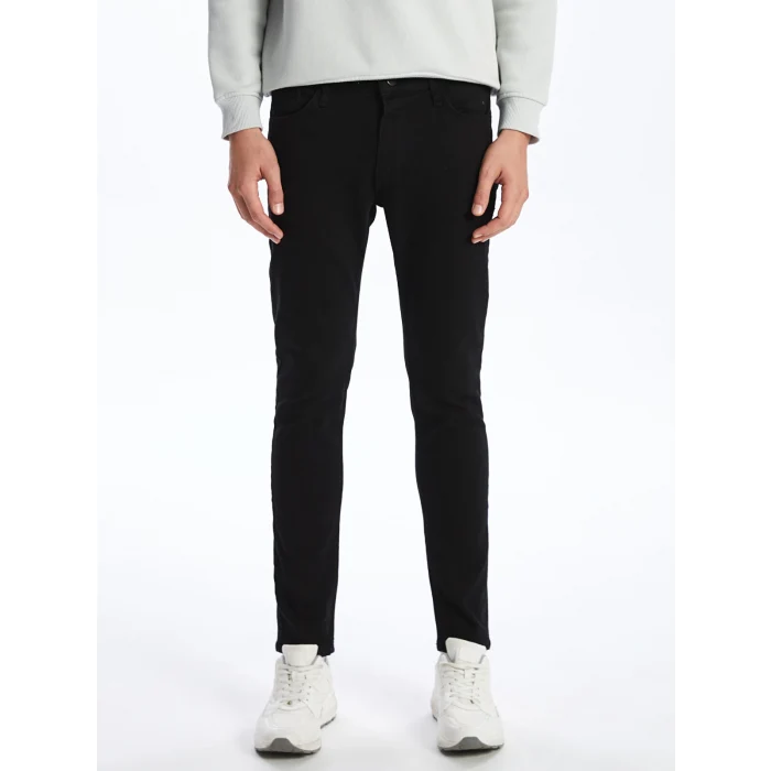 LCW Jeans SİYAH 760 Skinny Fit Erkek Jean Pantolon