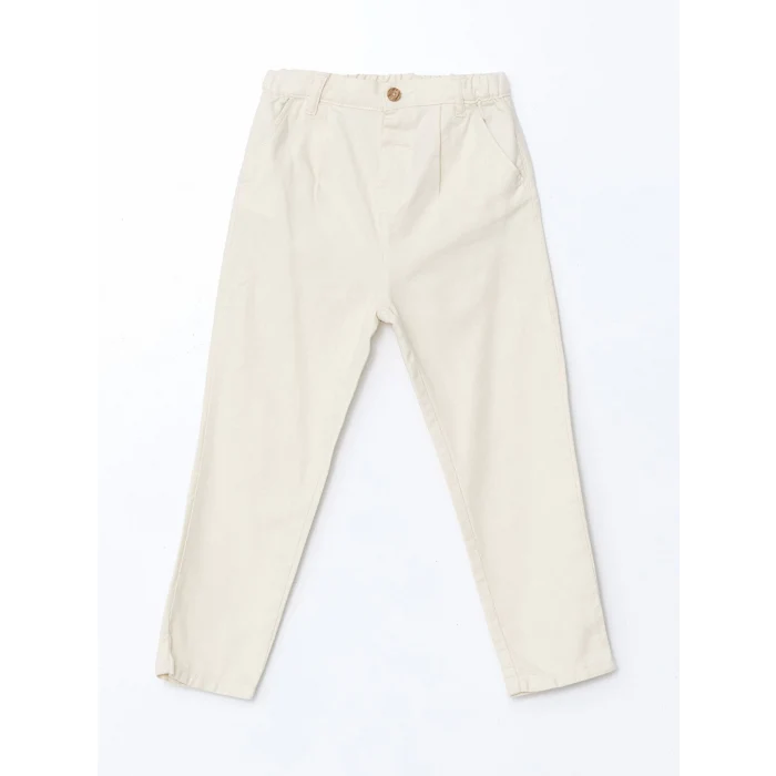 LCW Kids KAHVERENGİ Hakim Yaka Erkek Çocuk Gömlek ve Pantolon 2li