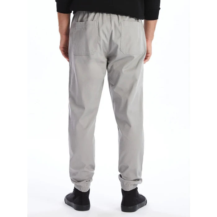 XSIDE GRİ Standart Kalıp Gabardin Erkek Jogger Pantolon