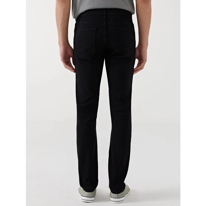LCW Jeans SİYAH 750 Slim Fit Erkek Jean Pantolon