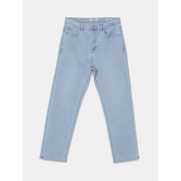 LCW Jeans İNDİGO Straight Fit Kadın Jean Pantolon