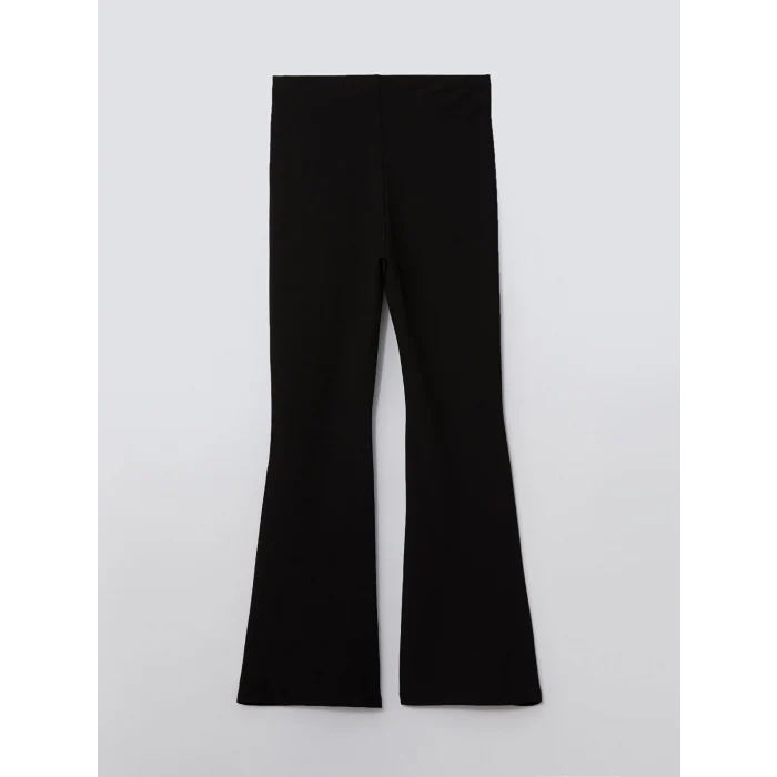 LCW Modest SİYAH Loose Fit Geniş Paça Kadın Pantolon